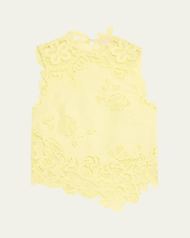 Marlis Lace Embroidered Top